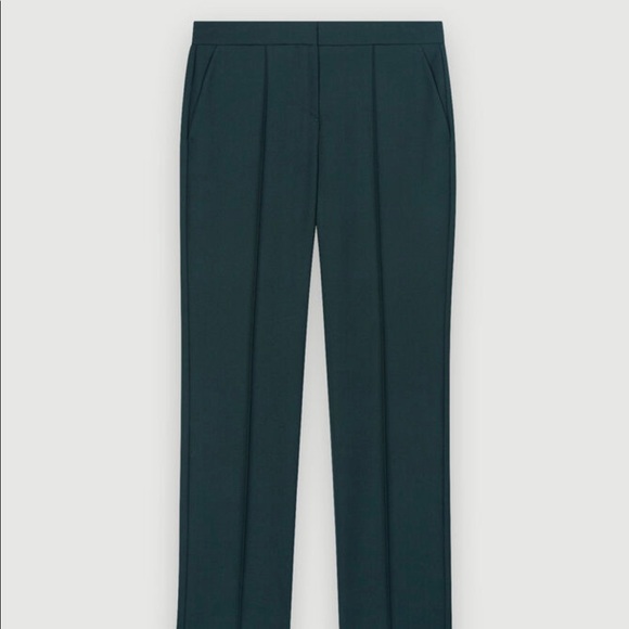Maje dark green suit pants - Picture 5 of 6